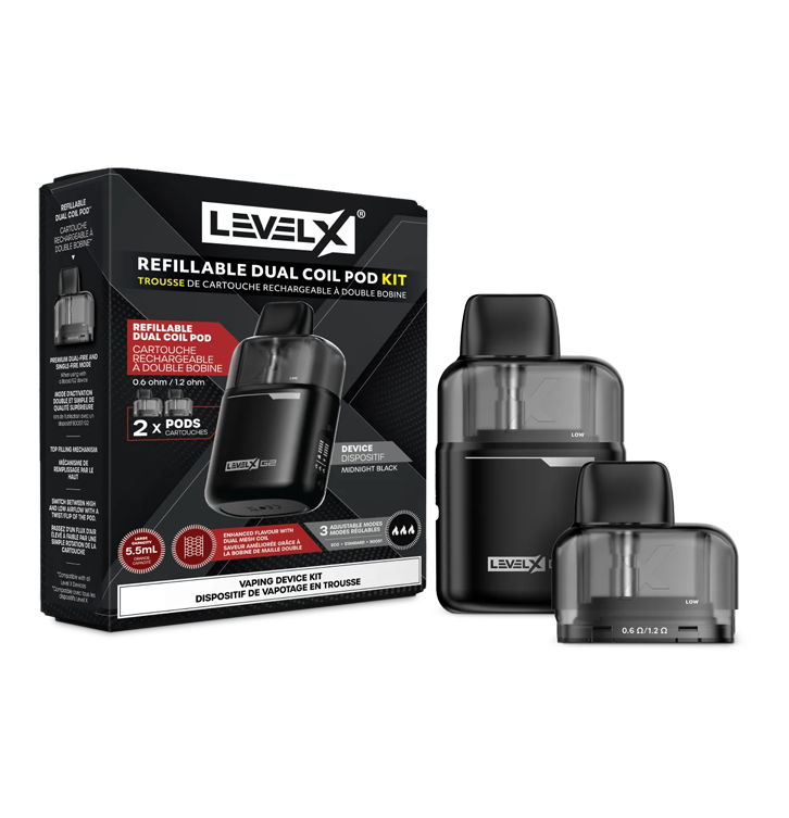 LEVEL X REFILLABLE POD KIT