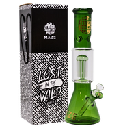 Maze Glass Silicone Bong | OK VAPOR