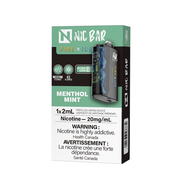 NIC BAR FIRE 'N' ICE DISPOSABLE VAPE 60K