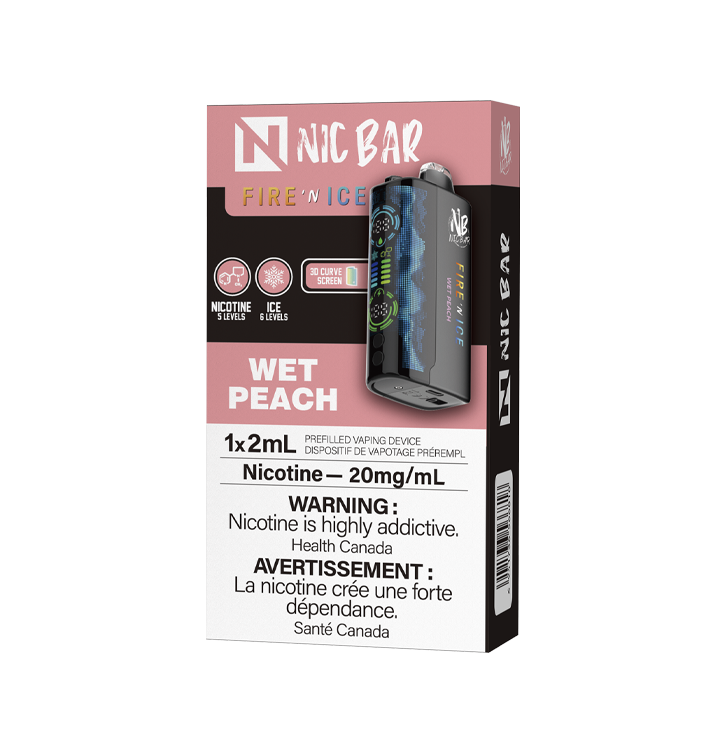 NIC BAR FIRE 'N' ICE DISPOSABLE VAPE 60K Ok Vapor NIC BAR FIRE 'N' ICE DISPOSABLE VAPE 60K Ok Vapor