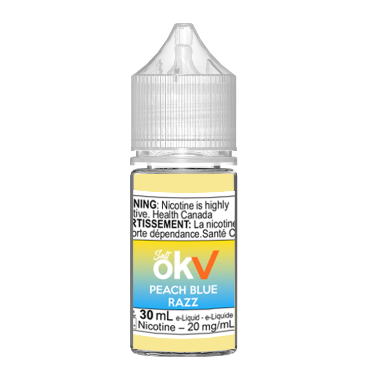 OKV E-JUICE - PEACH BLUE RAZZ