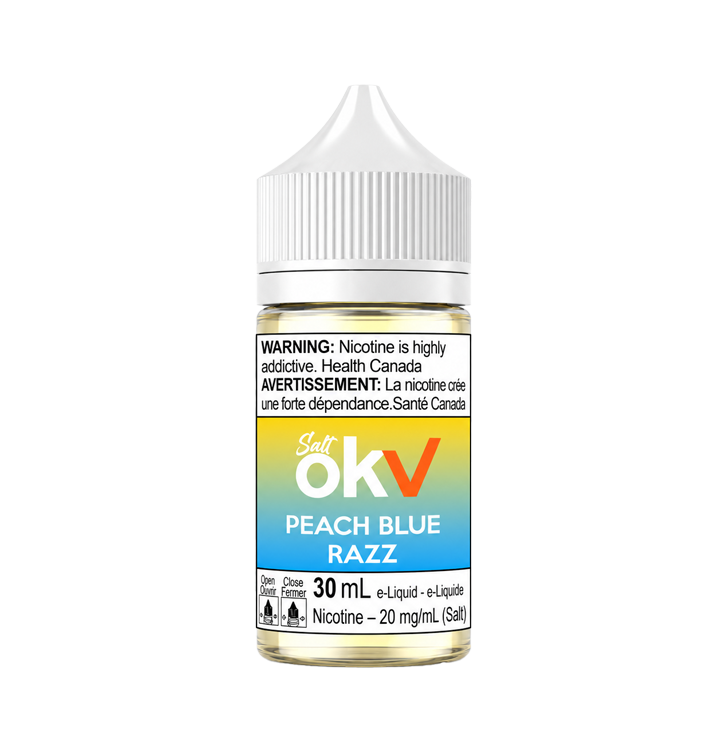 OKV E-JUICE - PEACH BLUE RAZZ