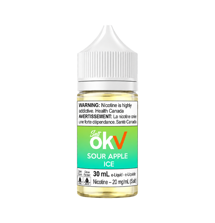 OKV E-JUICE - SOUR APPLE ICE