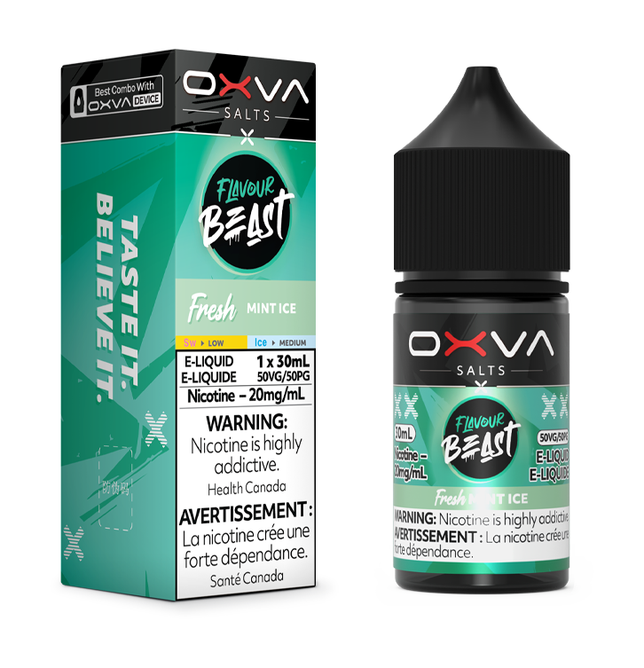 OXVA X FLAVOUR BEAST - FRESH MINT ICE