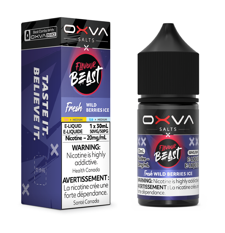 OXVA X FLAVOUR BEAST - FRESH WILD BERRIES ICE