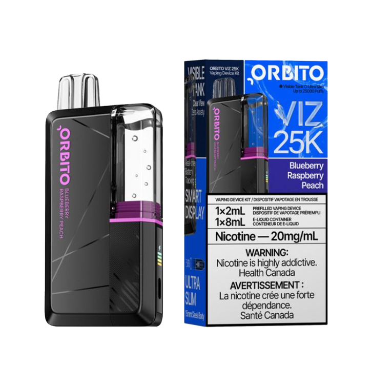 ORBITO VIZ 25K DISPOSABLE VAPE