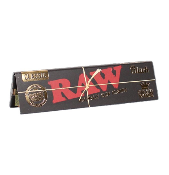 RAW BLACK KING SIZE ROLLING PAPERS