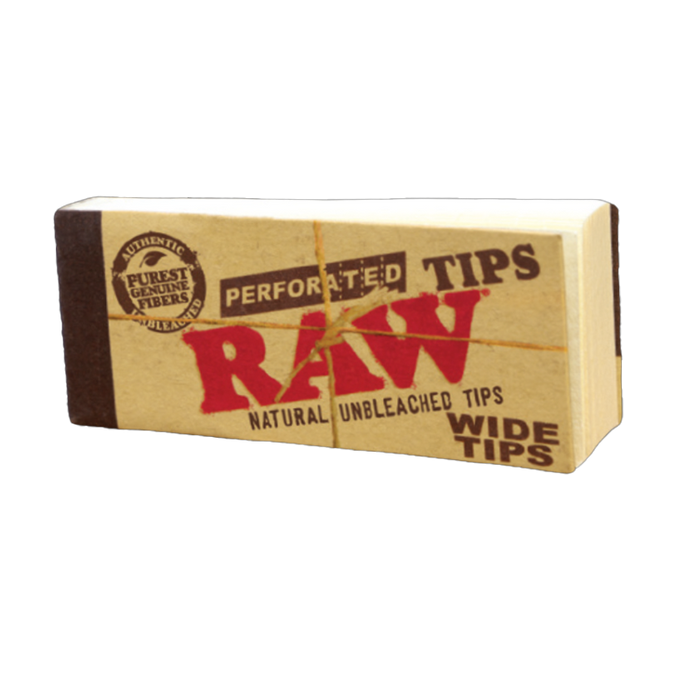 RAW PERFORATED WIDE TIPS