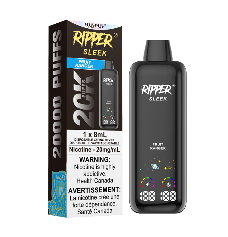 RIPPER SLEEK 20K DISPOSABLE VAPE [20mg]
