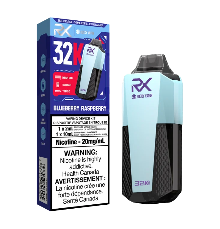 ROCKY VAPOR RX (2+10ml) DISPOSABLE VAPE