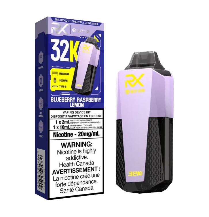 ROCKY VAPOR RX (2+10ml) DISPOSABLE VAPE