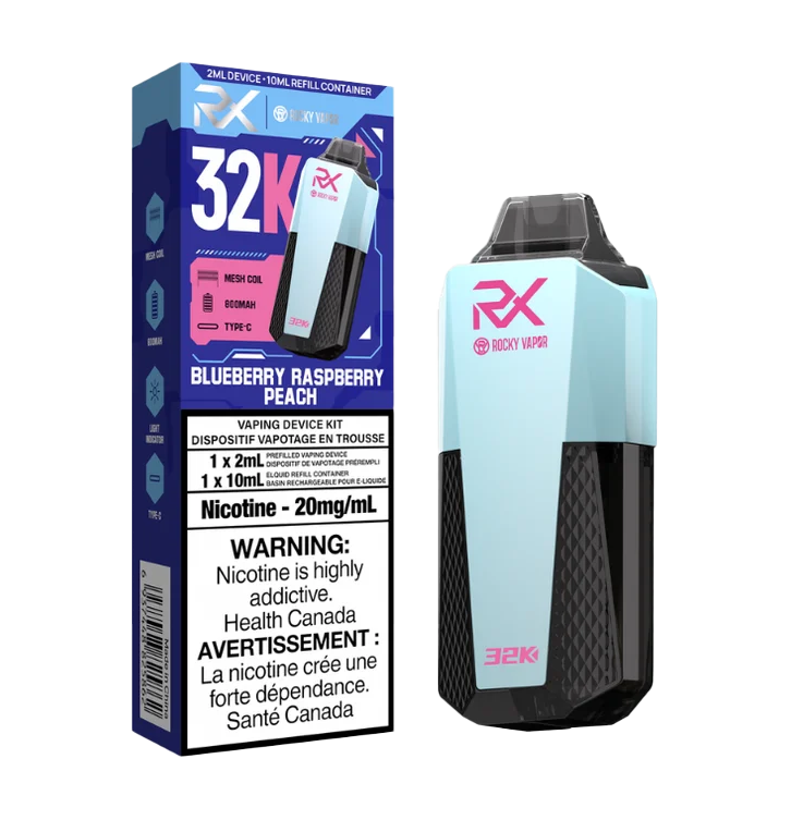 ROCKY VAPOR RX (2+10ml) DISPOSABLE VAPE
