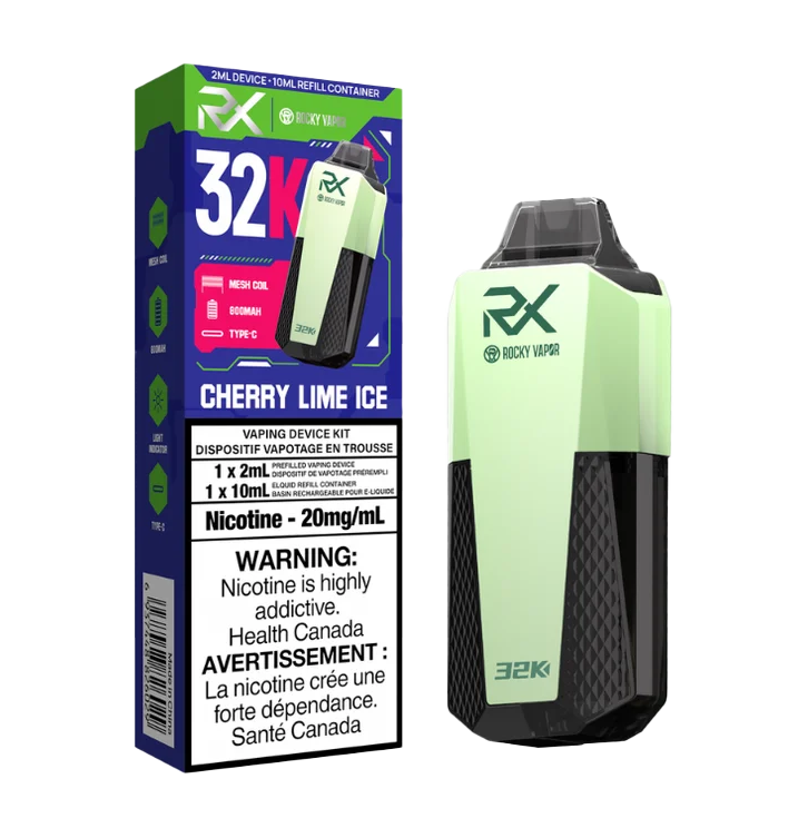 ROCKY VAPOR RX (2+10ml) DISPOSABLE VAPE