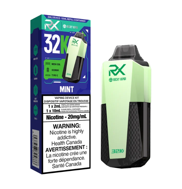 ROCKY VAPOR RX (2+10ml) DISPOSABLE VAPE