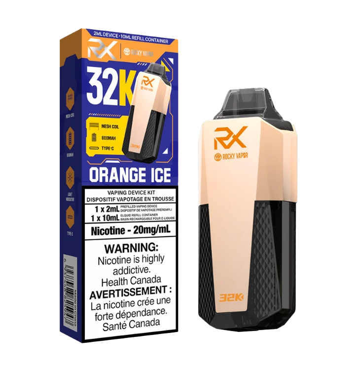 ROCKY VAPOR RX (2+10ml) DISPOSABLE VAPE