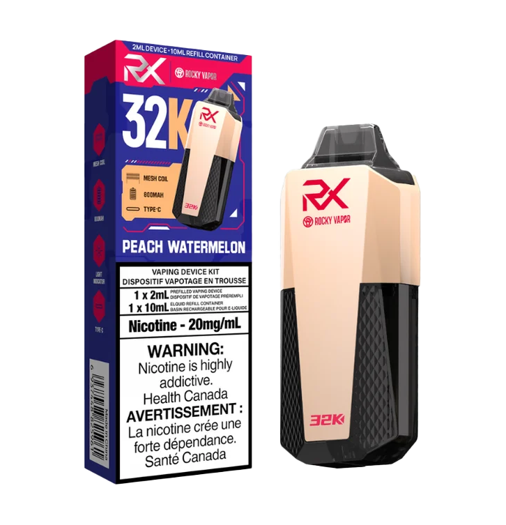 ROCKY VAPOR RX (2+10ml) DISPOSABLE VAPE