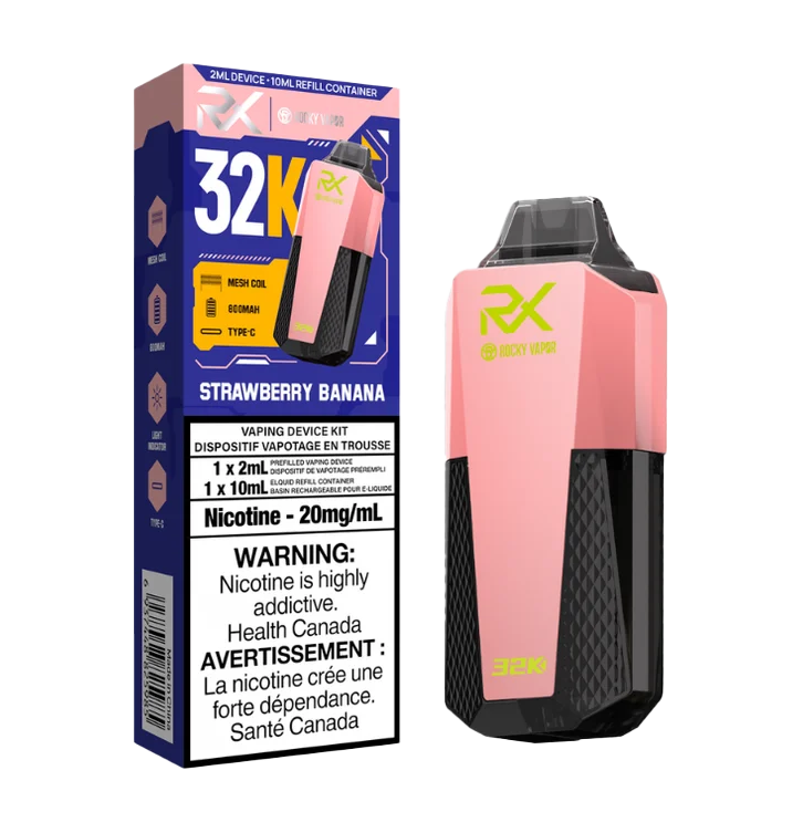 ROCKY VAPOR RX (2+10ml) DISPOSABLE VAPE