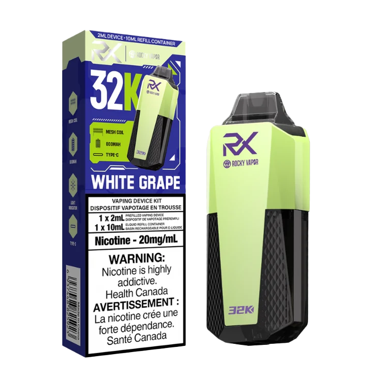 ROCKY VAPOR RX (2+10ml) DISPOSABLE VAPE