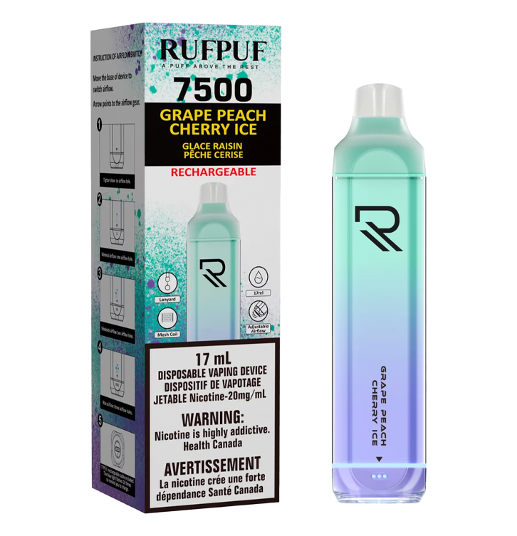 RUFPUF 7500 DISPOSABLE VAPE
