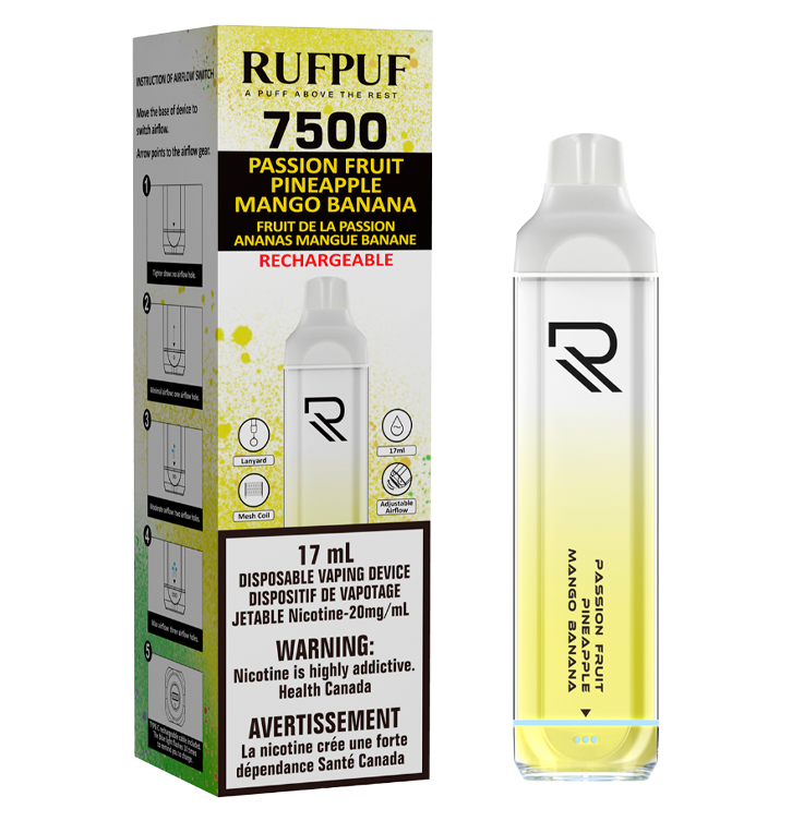 RUFPUF 7500 DISPOSABLE VAPE