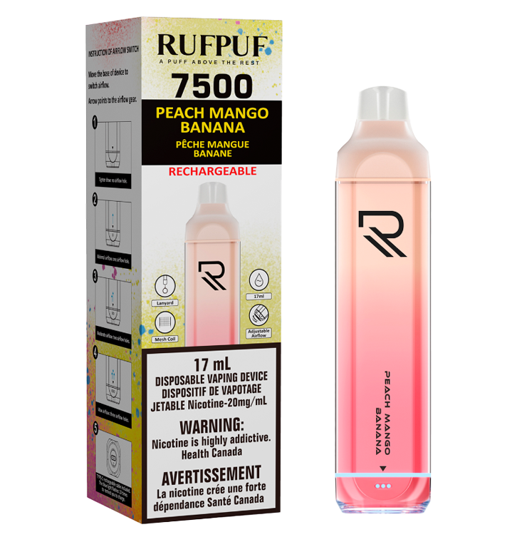RUFPUF 7500 DISPOSABLE VAPE
