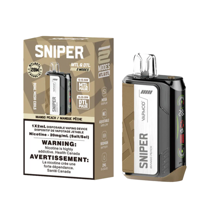 VAPMOD SNIPER 20K DISPOSABLE VAPE