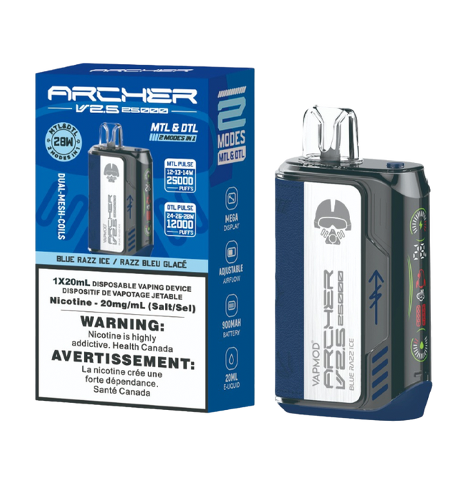 VAPMOD ARCHER SNIPER 20K DISPOSABLE VAPE