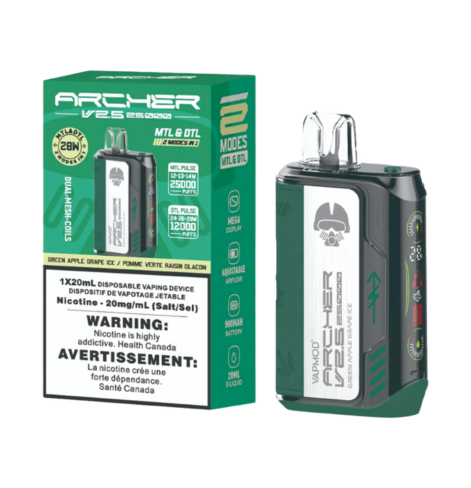 VAPMOD ARCHER SNIPER 20K DISPOSABLE VAPE