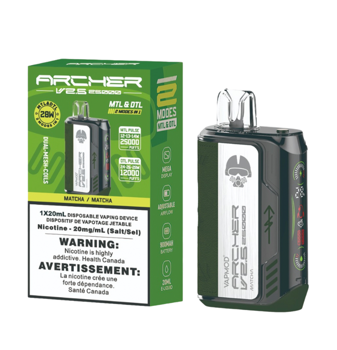 VAPMOD ARCHER SNIPER 20K DISPOSABLE VAPE