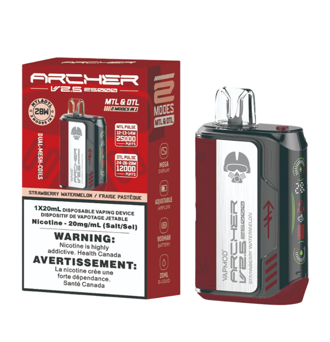 VAPMOD ARCHER SNIPER 20K DISPOSABLE VAPE