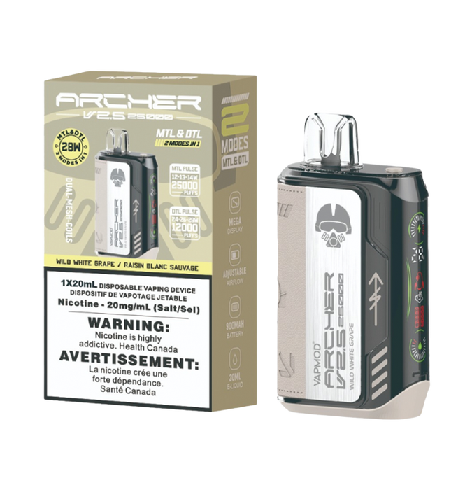 VAPMOD ARCHER SNIPER 20K DISPOSABLE VAPE