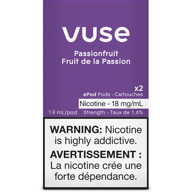 VUSE E-PODS (EXCISE TAX)