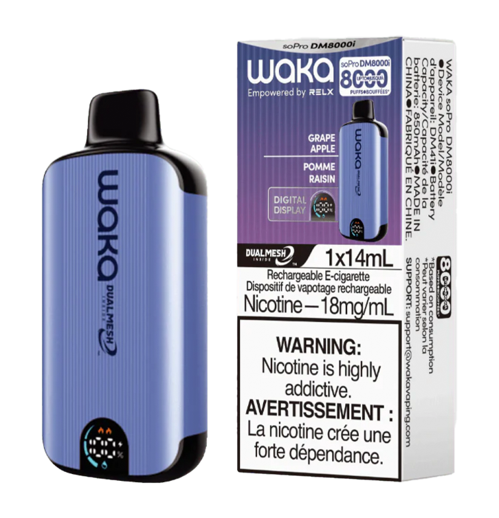 RELX WAKA SoPRO DM8000 DISPOSABLE VAPE