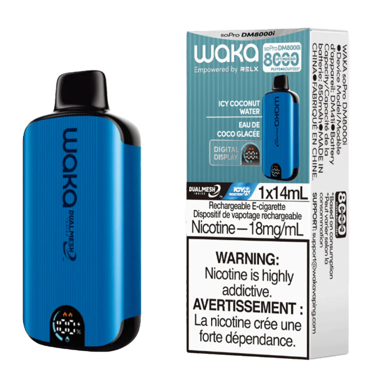 RELX WAKA SoPRO DM8000 DISPOSABLE VAPE