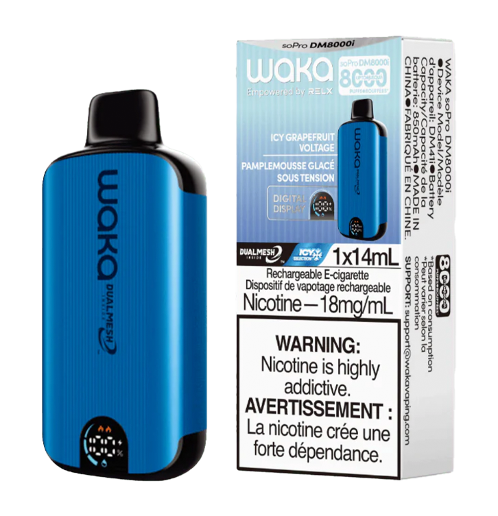RELX WAKA SoPRO DM8000 DISPOSABLE VAPE