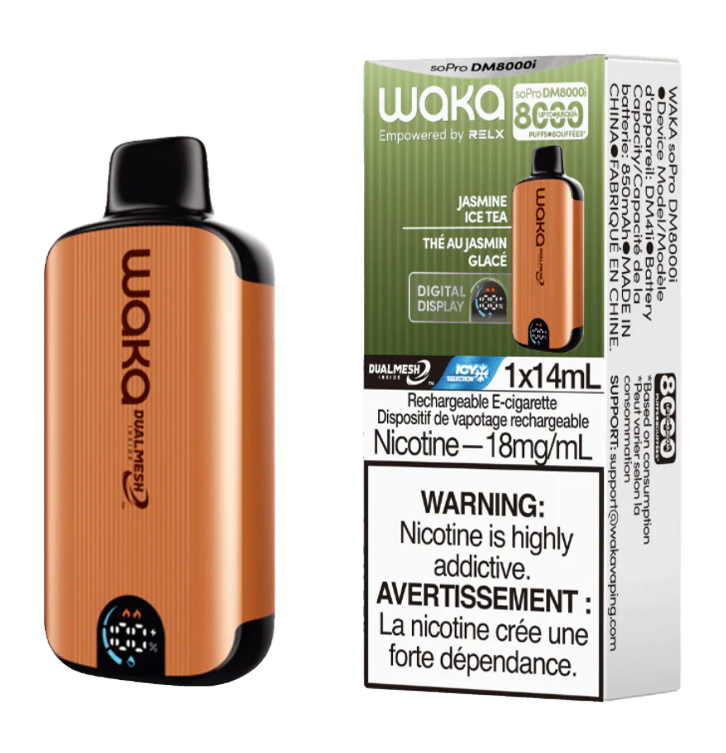 RELX WAKA SoPRO DM8000 DISPOSABLE VAPE