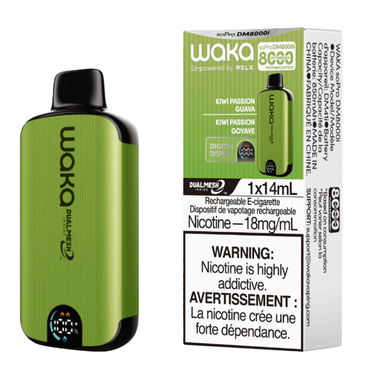 RELX WAKA SoPRO DM8000 DISPOSABLE VAPE