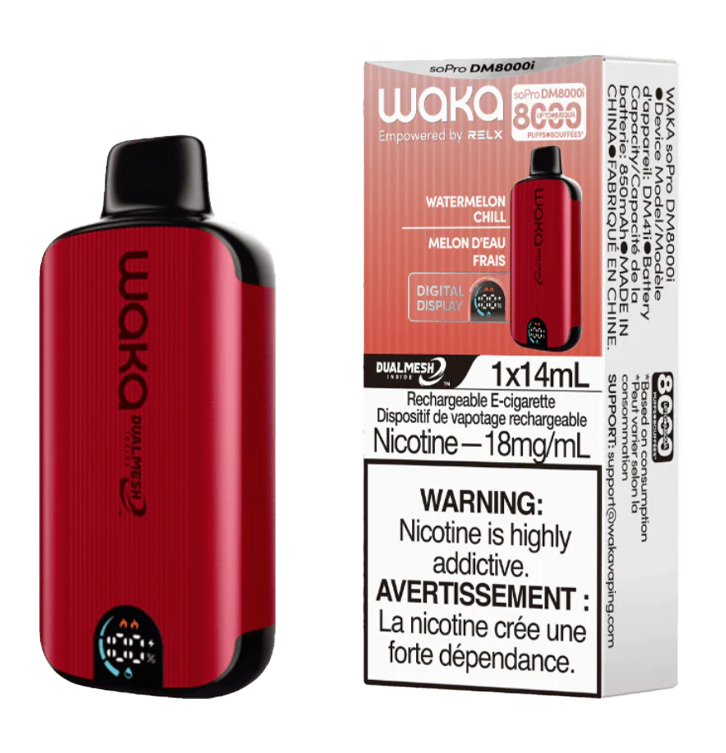 RELX WAKA SoPRO DM8000 DISPOSABLE VAPE