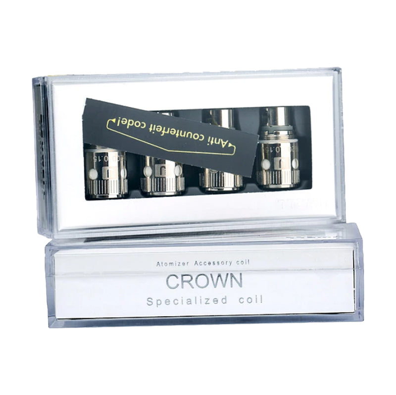 Uwell Crown I Coils works with Salt Nic Vape Juice