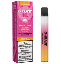 Load image into Gallery viewer, G-BLAST 800 DISPOSABLE VAPE