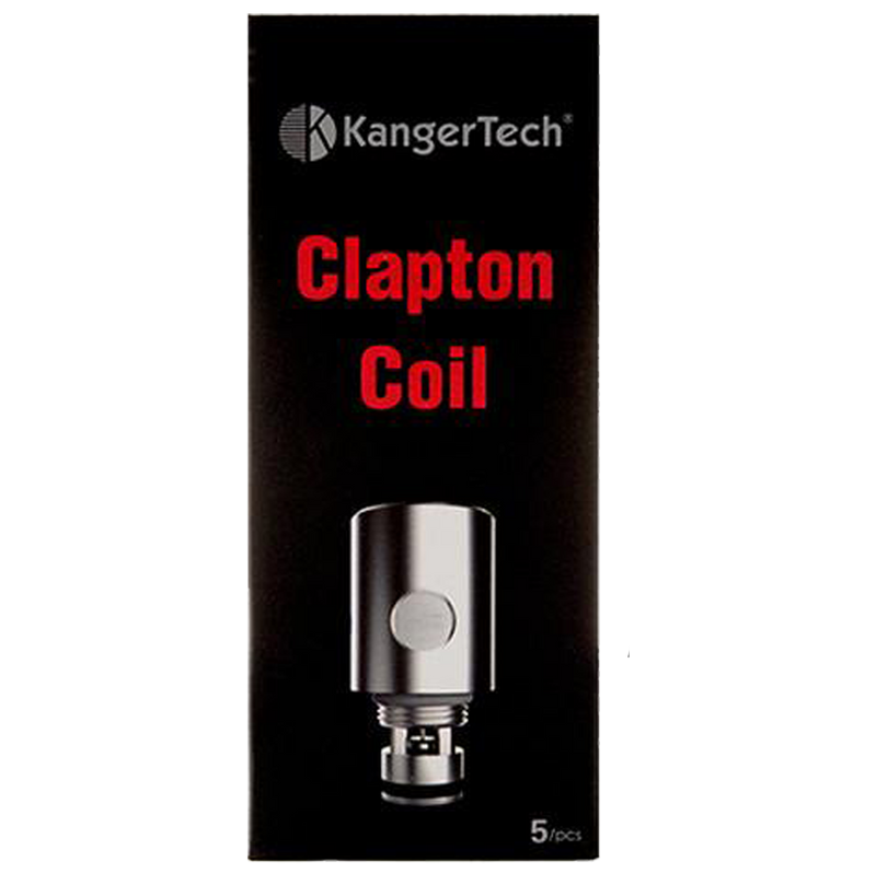 Kangertech Clapton Coil works with Salt Nic Vape Juice