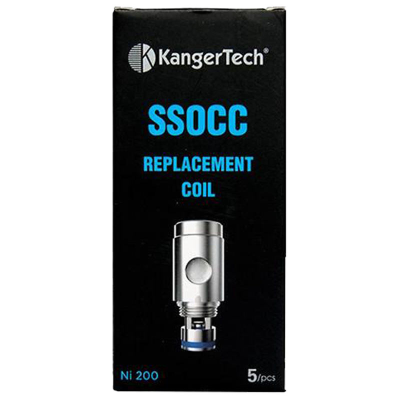 Kangertech SSOCC Ni200 Coil works with Salt Nic Vape Juice