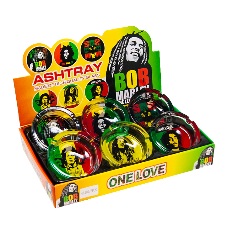 One Love Glass Ashtray