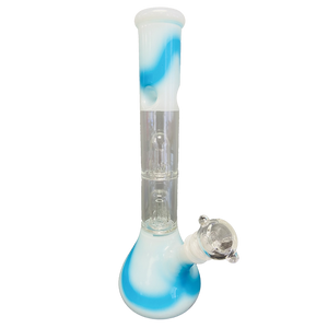 Tie & Die Double Perk Glass Bong