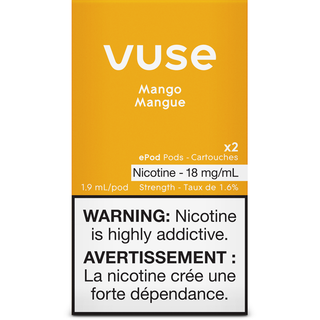 VUSE E-PODS (EXCISE TAX)