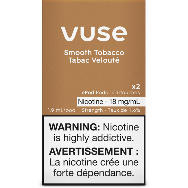VUSE E-PODS (EXCISE TAX)