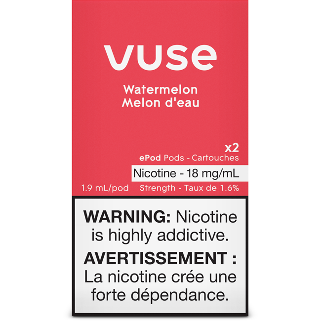 VUSE E-PODS (EXCISE TAX)